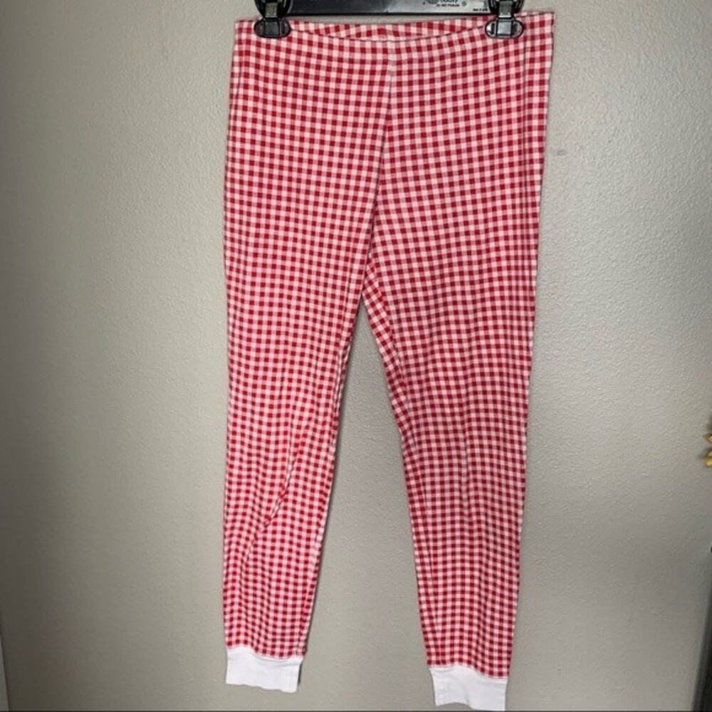 Vineyard Vines red plaid checkered gingham cotton pajama pants women’s size XS